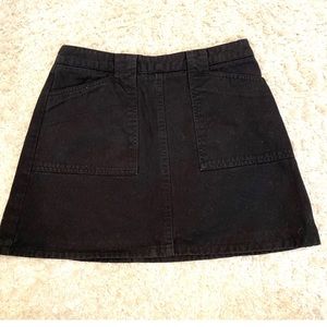 BDG: Black Denim Skirt